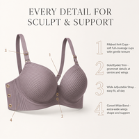 Soutien-gorge sans couture sans armatures OEM ODM, push-up, avec larges bretelles latérales, balconette, pour femmes, usage quotidien