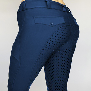 RTS Dropship Plus Size Silicone Equestrian Breeches <strong>Women</strong> Horse Riding Pants Tights Custom Equestrian <strong>Jodhpurs</strong> Riding Breeches - Product Image 3
