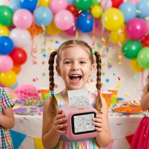 Impresora IA Creativa 2026, Generación Instantánea de Imágenes a Partir de Palabras, Imprime y Habla, Impresión Térmica Segura para Niños - Product Image 2