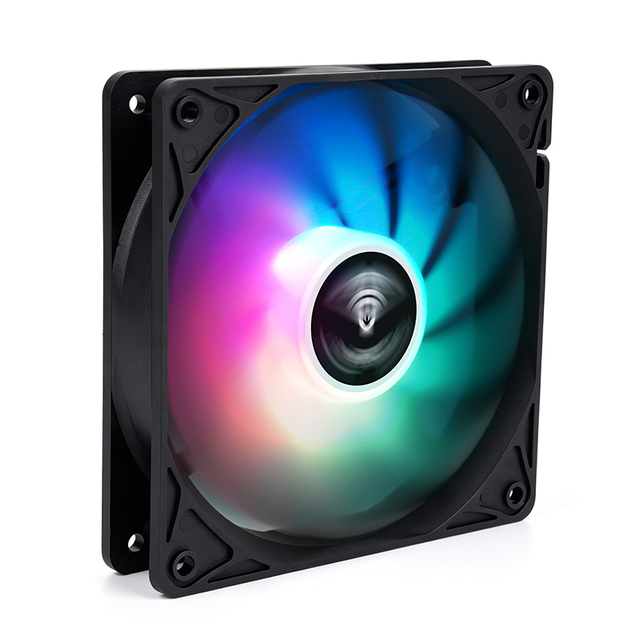 OEM/ODM Computer Case RGB Fans 120mm PC Air Cooling Fan Low Noise Design 4pin PC Case Cooler Computer Fan Cooling DC 12V