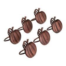 Anillo de cobre antiguo con forma de calabaza para decoración de boda, servilletas de alta calidad, oferta - Product Image 2