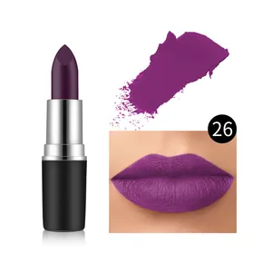 2021 Hot Selling 29 Colors Waterproof Long Lasting Nude Vegan Velvet Matte Lipstick