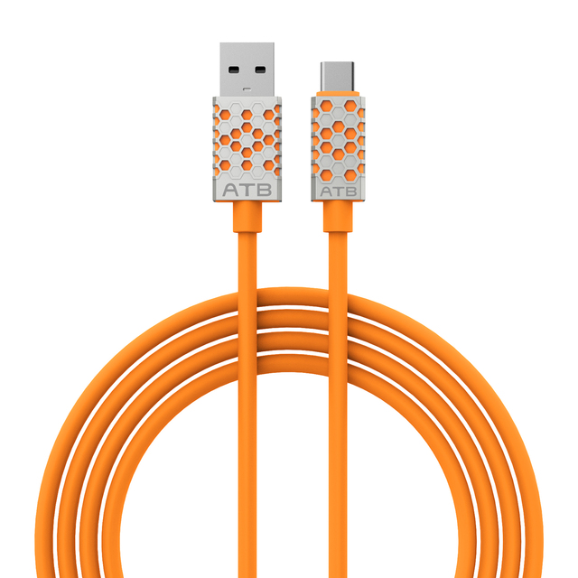 Zinc Alloy Braid Shielding Type-C USB Data Cable Fast Charging for Printers & Computers-Wholesale Electronic Accessories