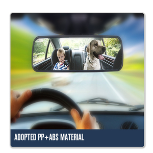 Phổ xe nội thất chiếu hậu bé xem phía sau gương với điều chỉnh hút cup - Product Image 3