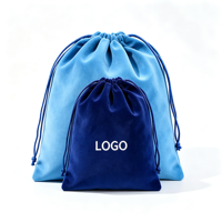 Kantong Beludru Murah Grosir dengan Tali Serut, Tas Beludru Custom Logo untuk Perhiasan, Kosmetik, Pernikahan, Permen, Souvenir Pesta, Tas Penyimpanan