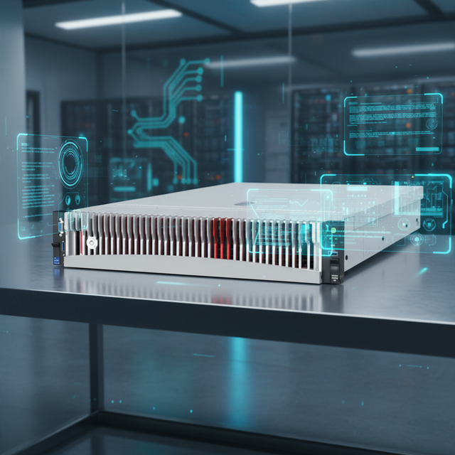 GPU Ready 40-Core Xeon Silver 3TB RAM 8xPCIe 5.0 AI Computing High Density Rack Server