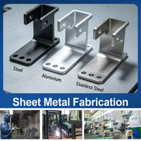 Fabricación OEM de Productos de Chapa Metálica, Servicios de Corte de Metal, Corte Personalizado de Acero, Aluminio, Acero Inoxidable, Soportes Metálicos