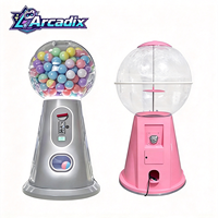 Distributeur de capsules de jouets à monnayeur, grande boule transparente, distributeur d'œufs torsadés pour centre commercial, salle de jeux, parc d'attractions
