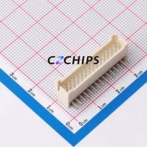 ZX-PHB2.0-2-15PWZ Wire-to-Board Pin Header Bent Lead Through Hole,P=2mm Connector 2x15P 2mm Right Angle Insert PHB - Product Image 1