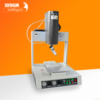 Distributeur de colle thermofusible PUR entièrement automatique Machine de revêtement en silicone à colle Uv ab à trois axes de bureau