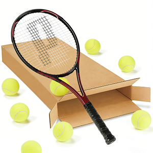 Caja de Cartón Personalizada para Pelotas de <span class=keywords><strong>Tenis</strong></span>, Caja de Cartón Corrugado para Raquetas de <span class=keywords><strong>Tenis</strong></span> - Product Image 1