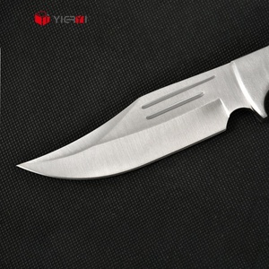 Couteau de chasse en acier inoxydable avec manche en bois, couteau <span class=keywords><strong>Okapi</strong></span> à lame fixe, couteau de survie tactique - Product Image 3