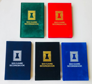 Sang trọng bìa cứng cờ vua scorebook với tùy chỉnh thiết kế in ấn SB06 - Product Image 4