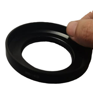 อุปกรณ์เสริมกล้องดิจิตอล CNC อะลูมิเนียมอัลลอยด์สีดำเงิน HN-<span class=keywords><strong>40</strong></span> 46มม. กรอบเต็มเลนส์ฮู้ดสำหรับ Ni Kon <span class=keywords><strong>Z</strong></span> DX 16-50มม. F3.5-5.6VR - Product Image 1