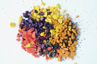Paillettes de pigment CAB 4101R-T prédispersées pour peinture de retouche automobile, couche de base métallisée, revêtement plastique 3C, encre UV