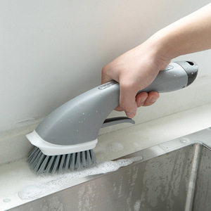 Bouteilles de pulvérisation en plastique vert avec brosse de nettoyage gommage de fenêtre de <span class=keywords><strong>voiture</strong></span> pour le nettoyage intérieur du véhicule - Product Image 6