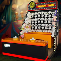 LTG Classic Indoor Pop Game for Mall Entertainment Lucky Ball Toss Fun for Family and Friends Parties Double Fun Game