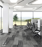 Tapis de sol en vinyle pour l'intérieur, au design moderne, épaisseur 2mm 4mm 5mm, installation adhésive facile, sol LVT
