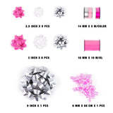 Wholesale Custom Metallic Color <b>Led</b> <b>Lights</b> <b>Star</b> Bow For Gift Wrapping Plastic Ribbon Bow For Decoration Gift Box Ribbon Bow - Product Image 3