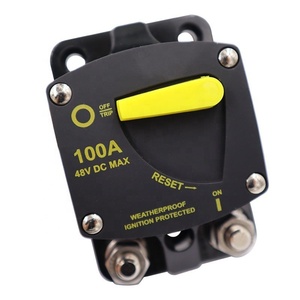 12-48V <span class=keywords><strong>voiture</strong></span> Audio récupération siège <span class=keywords><strong>de</strong></span> sécurité interrupteur grand courant court-Circuit surcharge conducteur Protection disjoncteur 30-300A - Product Image 3