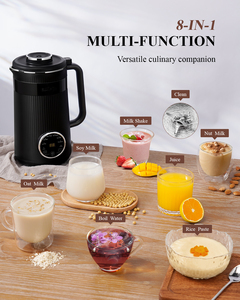 Amandelmelkmachine 8-In-1 Multifunctionele Melkmixer Op Basis Van Soja-Haver, Zelfgemaakte Zuivelvrije Sapnotenmelkmaker