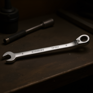 Stanley Reversible Ratchet Wrench 9mm Metric Combination <b>Tool</b> - Product Image 3