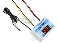 Contrôleur de température numérique W3001 110V 220V 12V 24V, thermostat, thermorégulateur, aquarium, incubateur, chauffe-eau, régulateur de température