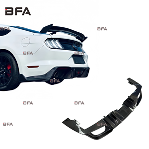 Juego de Alerones de Fibra de Carbono Estilo Laridas, Duradero y Ligero, Kit de Mejora Exterior para Ford Mustang 2018-2023 - Product Image 5