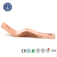 Barra Colectora de Cobre Flexible, Recubierta de Estaño, Conexión Suave Laminada para Transformadores y Equipos de Conmutación, Personalizable