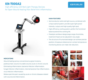 Lumière de thérapie rouge de KN-7000A2 de noyau pour la récupération de la blessure de césarienne - Product Image 3