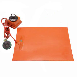 Высокотемпературный нагреватель из силиконовой резины гибкий нагревательный элемент грелка одеяло с регулятором температуры - Product Image 5