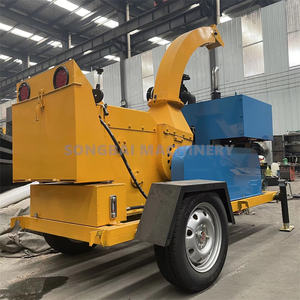 Branches d'arbre mobiles diesel de 32HP écrasant la déchiqueteuse de broyeur déchiqueteuse à bois multifonctionnelle avec le moteur de noyau et les composants de moteur - Product Image 5