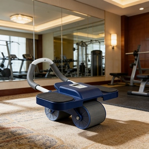 Rueda Abdominal de Alto Rendimiento con Mecanismo de Retorno Automático Doble para Atletas Serios y Gimnasio en Casa - Product Image 1