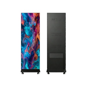 Pantalla LED Plegable para Interiores GOB P1.2 P1.5 P1.8 P2.5, Cartel Digital, Banner Publicitario Portátil, Video Publicitario para Centros Comerciales y Agencias - Product Image 1