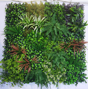 Venta al por mayor de plantas de seto de boj artificiales, jardín Vertical, pared de hierba verde <span class=keywords><strong>artificial</strong></span> para decoración de boda, venta al por mayor del - Product Image 5