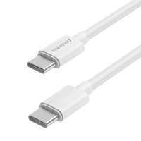 Cable de Datos ESEEKGO G-01AW de Carga Rápida Tipo-C a Tipo-C, 1M 3.3FT, Negro, USB-C a USB para Laptops y Teléfonos Móviles, 3.3FT/1M, Negro