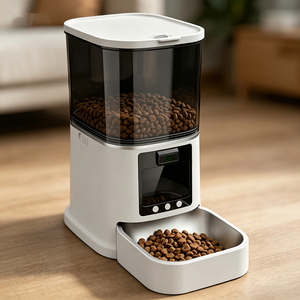 Comedero Inteligente para Mascotas con Cámara, Dispensador Automático, Enchufe Europeo, Comedero Robusto para Mascotas - Product Image 1