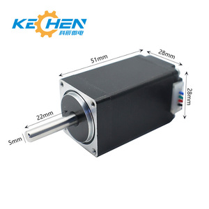มอเตอร์สเต็ปเปอร์ไฮบริด Kechen ขนาด 28x51 มม. แกน 5 มม. มอเตอร์ดีซีขนาดเล็กสำหรับอุปกรณ์อัตโนมัติ - Product Image 1