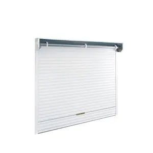 Latest modern electric aluminum german roller shutters interior security shutter hurricane impact window factory