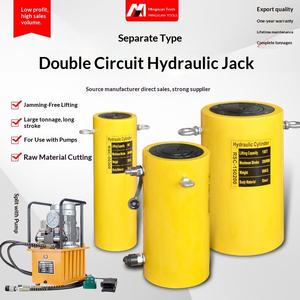 XTCG Yüksek Basınç Eşdeğeri 50 100 150 200 250 300 400 500 1000 Ton Kaldırma Yüksek Tonajlı Çift Etkili Hidrolik Kriko Silindiri - Product Image 5