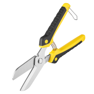 Gunting Pemotong Baja 3Cr13 Kelas Industri untuk DIY, Bilah Baja Tahan Karat dengan Mata Bergerigi dan Pegas untuk Memotong Besi - Product Image 1