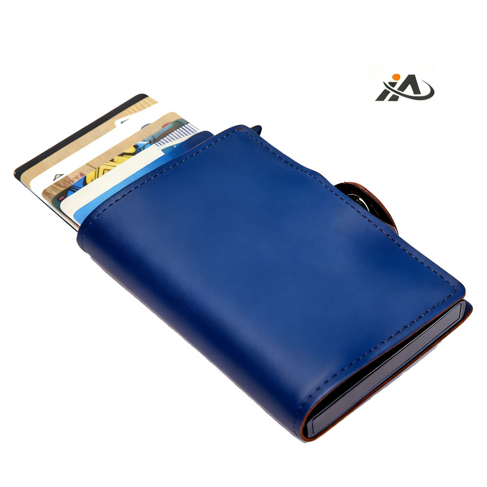 Blue-Crazy Horse Pattern