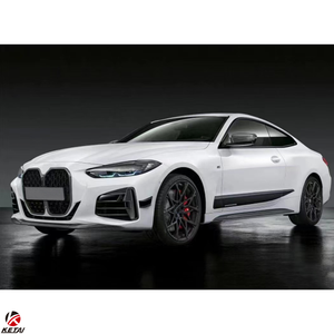 Minigonne laterali stile M-Performance per <span class=keywords><strong>BMW</strong></span> <span class=keywords><strong>Serie</strong></span> <span class=keywords><strong>4</strong></span> G22 Coupé, prezzo di fabbrica, nero lucido per un upgrade sportivo aggressivo - Product Image 4