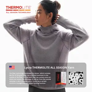 Felpa Sportiva da Uomo Personalizzata in Tessuto Tecnico <span class=keywords><strong>THERMOLITE</strong></span> 340 Gsm per Tutte le Stagioni, Leggera, Traspirante e alla Moda - Product Image 2