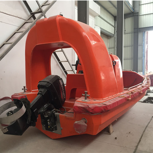 Bateau rapide orange de 6 m pour 6 à 15 personnes, bateau de sauvetage à grande vitesse - Product Image 3