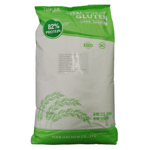 TianJia fornitura di fabbrica essiccato ad alta proteina OEM naturale vitale glutine di grano per uso alimentare - Product Image 2