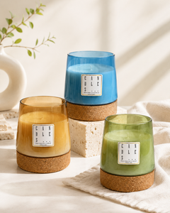 Soy <b>Wax</b> <b>Candles</b> in Glass Jar with Dessert Scent Handmade Modern Aromatherapy <b>Candle</b> for Home Decoration Christmas Wholesale - Product Image 4