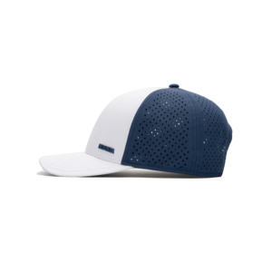 Casquette de sport imperméable TCAP China Custom pour homme, 6 panneaux, perforations découpées au laser - Product Image 3