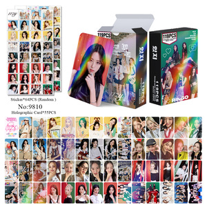 สินค้าพิเศษประจำวันสำหรับถ่ายภาพโฮโลแกรมการ์ด LOMO kpop 119ชิ้นวัสดุแฟลชกระดาษสองด้าน Shin yoona Choi Soo kpop - Product Image 2
