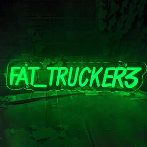 Campione gratuito illuminazione natalizia personalizzato led luce al neon segno decorazione della casa buon compleanno insegna luminosa al neon - Product Image 6